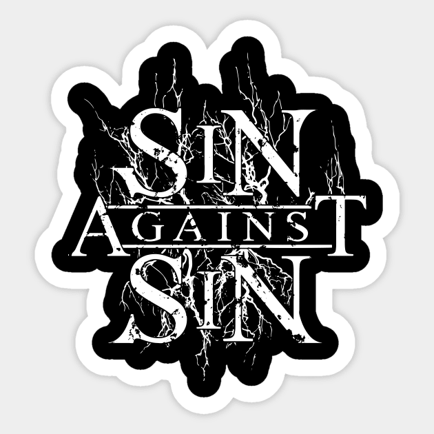 Sin Against Sin Sticker by Sin Against Sin